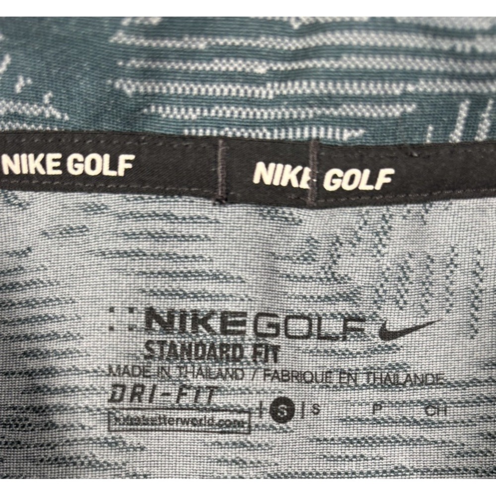 Nike Golf Standard Dri Fit Polo Shirt Performance Mens Small - Picture 3 of 7